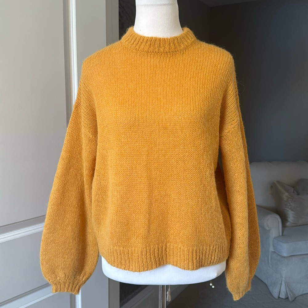 BA&SH Mock Neck Alpaca Blend Sweater 0/XS